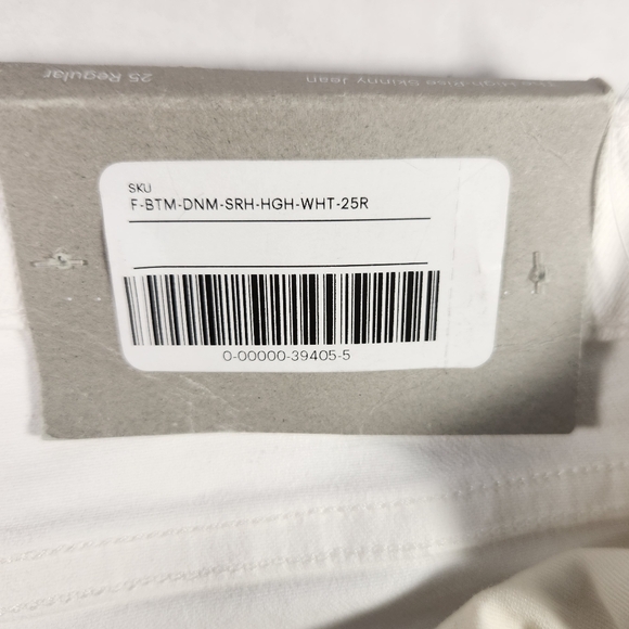 NWT Women's Everlane The High Rise Skinny Jeans - Picture 4 of 9